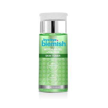 Bye Bye Blemish Witch Hazel + Tea Tree Skin Toner, 4.4 Fl Oz Bottle